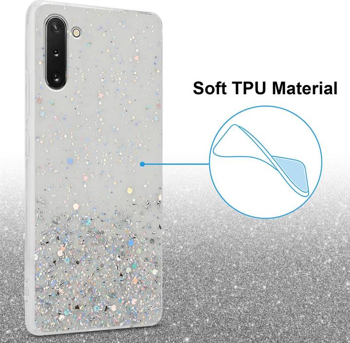 Produktbild Cadorabo TPU Cover funkelnder Glitter (Samsung Galaxy Note 10)