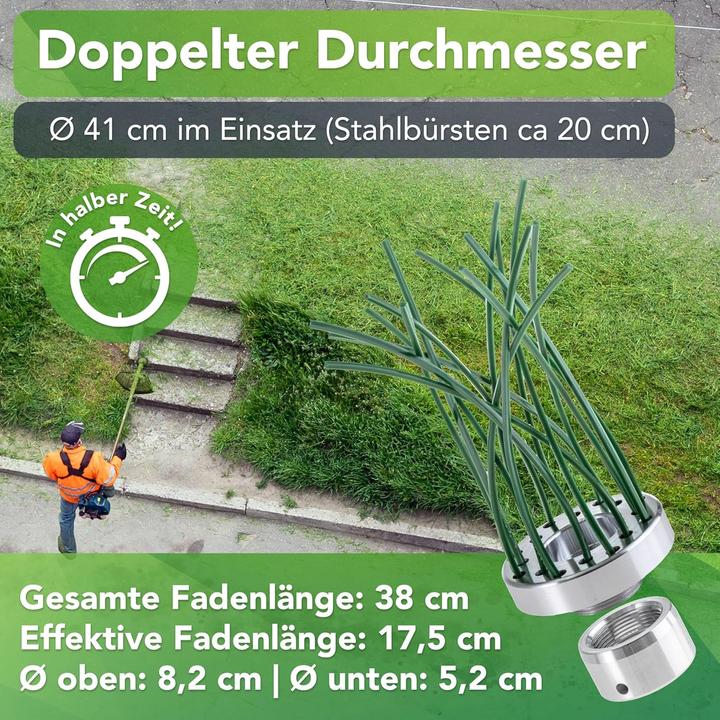 Image du produit Laakfeld Unkrautbürste für Freischneider & Motorsense (Herbicide, Support pour machines de jardinage)