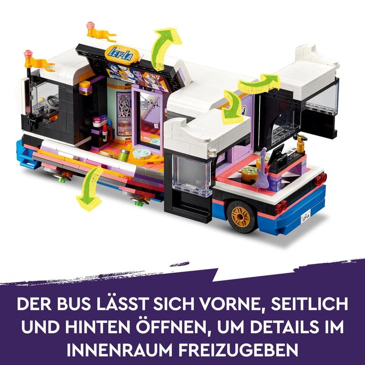 Image du produit LEGO 42619 Bus de tournée Popstar (42619, LEGO Friends)