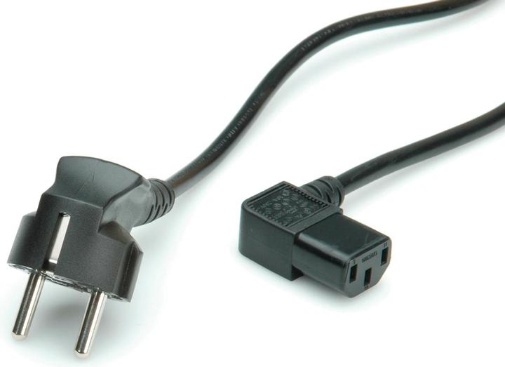 Immagine prodotto Value Cavo di alimentazione, presa IEC angolata 1,8m (1.80 m)