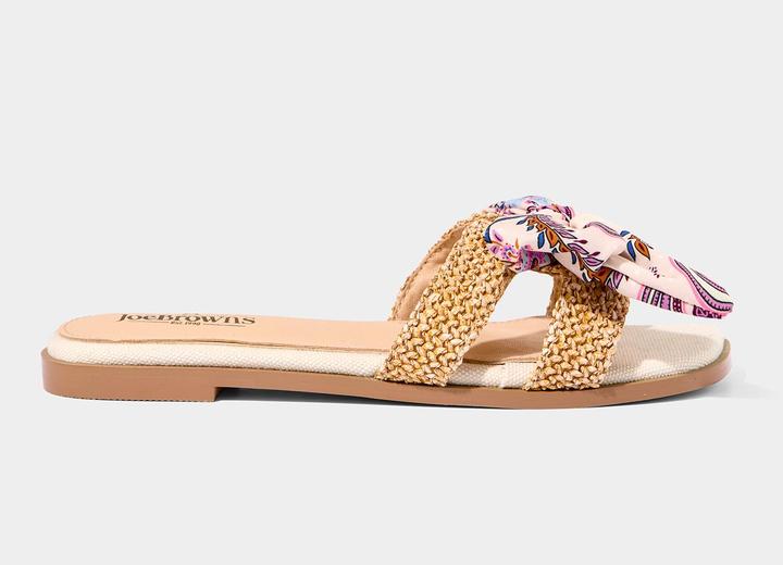 Produktbild Joe Browns Paisley Bow Woven Sole Sliders (38)