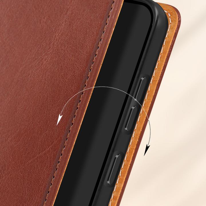 Actual product image Avizar PrestigeLeather Cover Series (Samsung Galaxy S24)