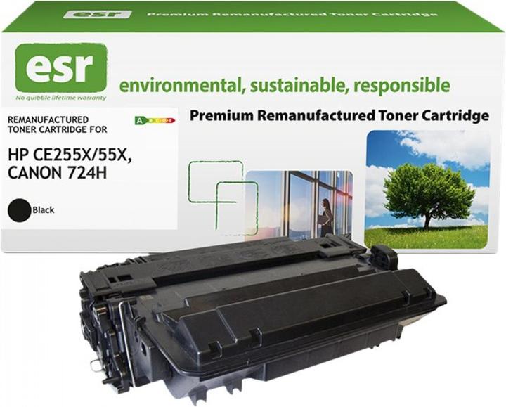 Produktbild ESR Toner cartridge compatible with CE255X/Canon 3482B002 remanufactured (BK)