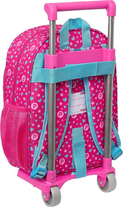 Actual product image Pinypon School rucksack with wheels Blue Pink 26 x 34 x 11 cm (26 l)