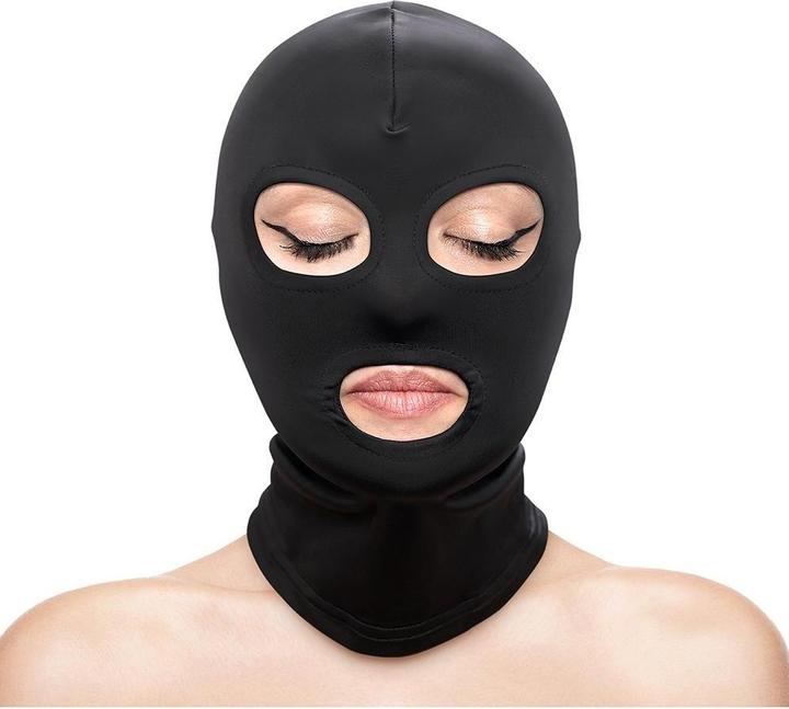 Productafbeelding NS Novelties Fetish & Mode Oog- En Mondmasker Nylon Zwart