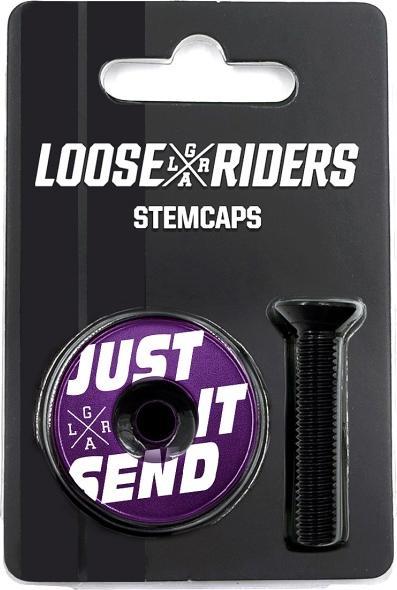 Actual product image Loose Riders Just Send It Stem Cap