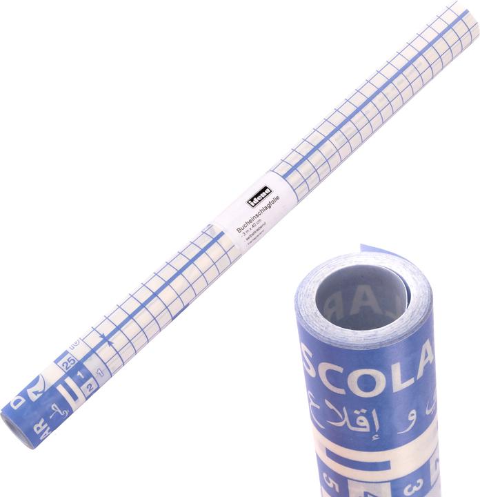 Actual product image Idena Book foil 3m x 40cm transparent,self-adhesive (1 Piece)