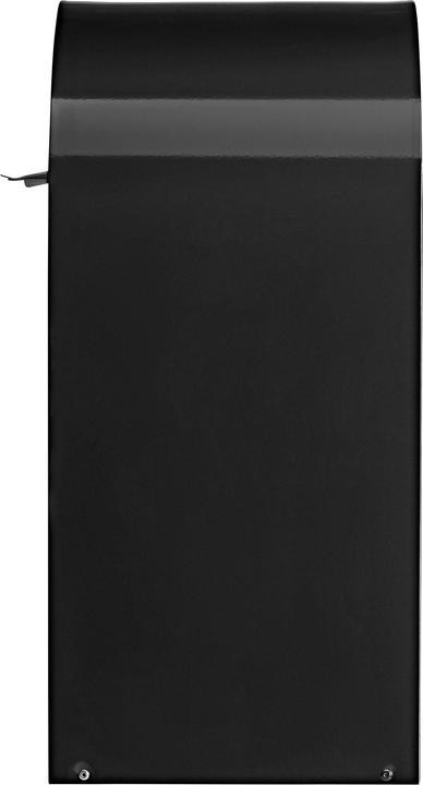 Produktbild Burg Wächter Briefkasten Stahl verzinkt BxHxT 475/300/222 mm Nordic 680 schwarz mit Öffnungsstopp