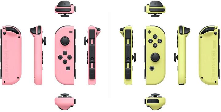 Produktbild Nintendo Joy-Con Set Pastell-Rosa/Gelb (Switch)