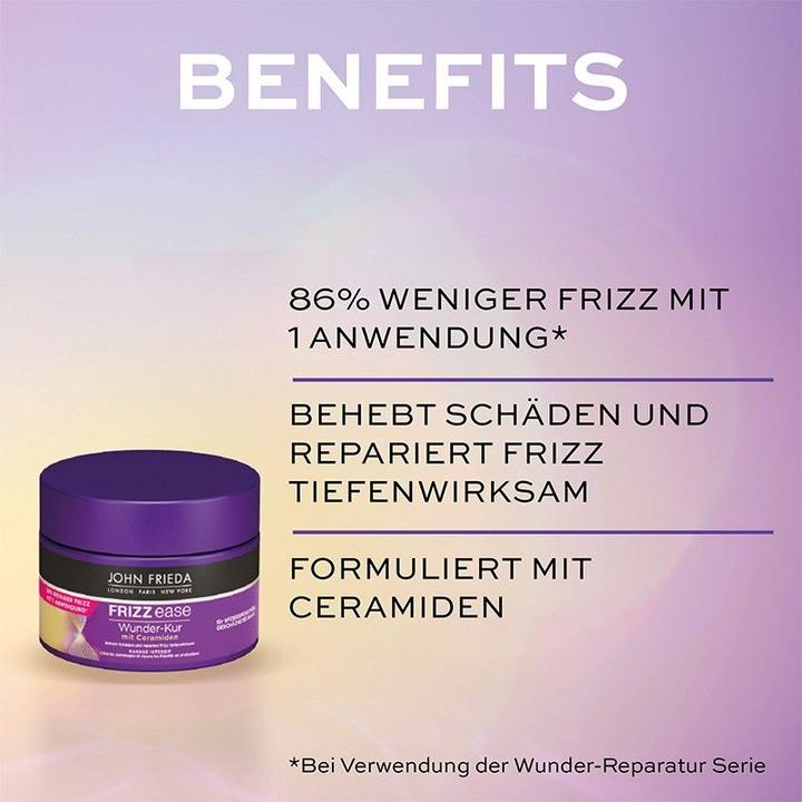 Actual product image John Frieda Frizz Ease Miracle Treatment Deep-acting Hair Treatment (Sachet) 25 ml (25 ml)