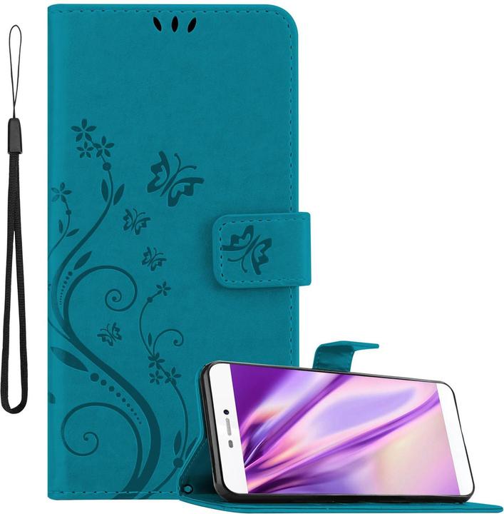 Productafbeelding Cadorabo Bloemen Boekomslag (Huawei P8)