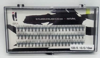 Immagine prodotto Ibra Ciuffi di ciglia finte 0,10 C-10Mm (Ciglia artificiali)