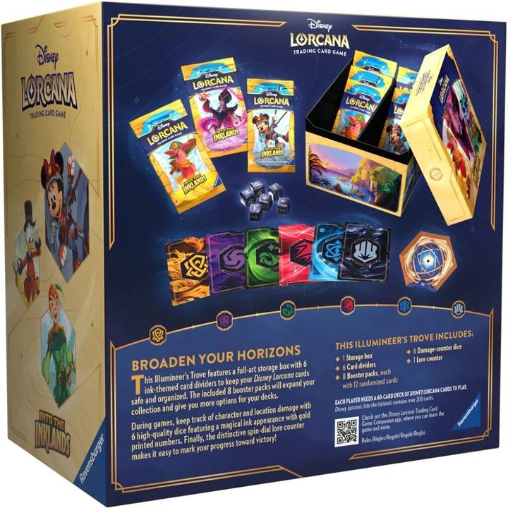 Actual product image Disney Lorcana Trading Card Game: Set 3 - Trove Pack (English) (English, Box Set & Collection)