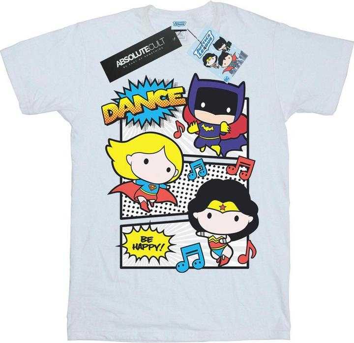 Immagine prodotto Chibi Super Friends Dance Maglietta Ragazze (140, 146)