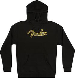 Fender Sweat à capuche Yellow Stitch Logo bk XL (XL)