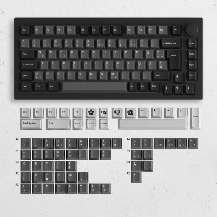 Produktbild Akko 5075B Plus S (DE, Kabelgebunden, Docking, Kabellos)