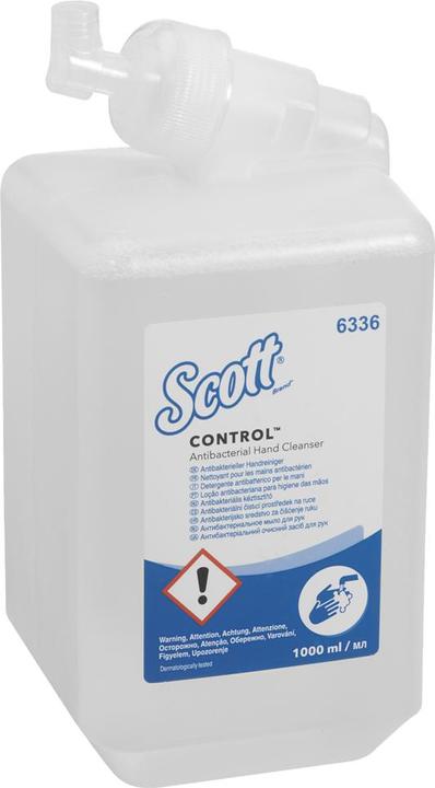 Productafbeelding Kleenex ® Vloeibare zeep neutraal antibacterieel pH-waarde: 6 Ontwerp van de verpakking: Canister Materiaal (Vloeibare zeep, 1000 ml)