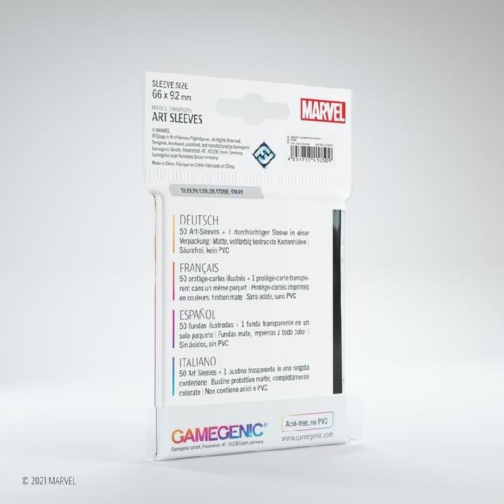 Image du produit Gamegenic GGS15005ML - Pochettes Marvel Champions Art - Wasp (50 pochettes)