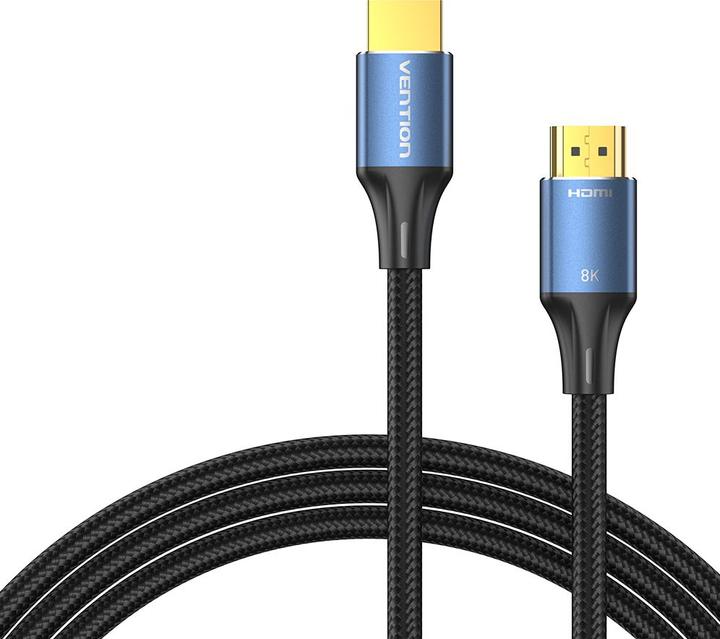 Produktbild Vention HDMI-A 8K Cable 3m ALGLI (Blue) (1 m, HDMI)