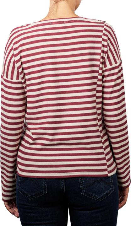Immagine prodotto Armedangels Palinaa T-Shirt in maglia a strisce kitt-ruby rosso (XS)