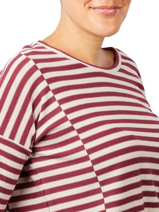 Immagine prodotto Armedangels Palinaa T-Shirt in maglia a strisce kitt-ruby rosso (XS)