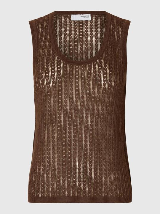 Actual product image Selected Homme Hanfmix Stricktop (M)