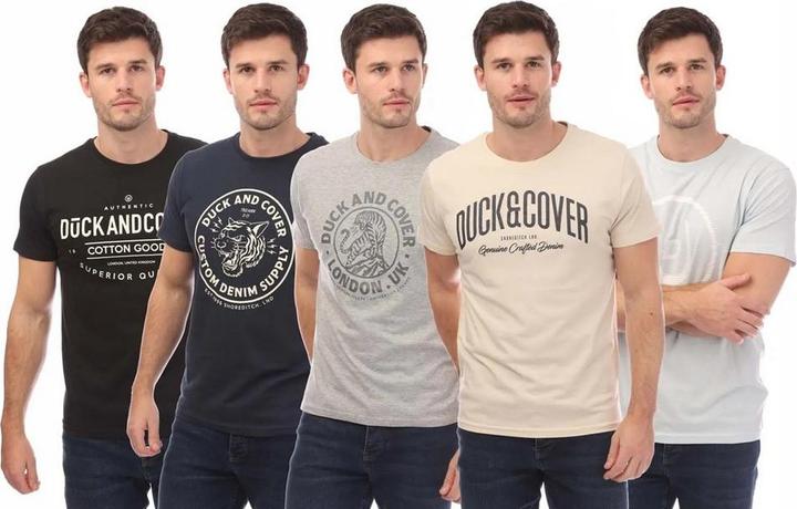 Duck and Cover Ventmans TShirt (5erPack)