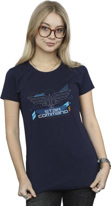 Immagine prodotto Disney Lightyear Star Command Icons Maglietta Donna (M)