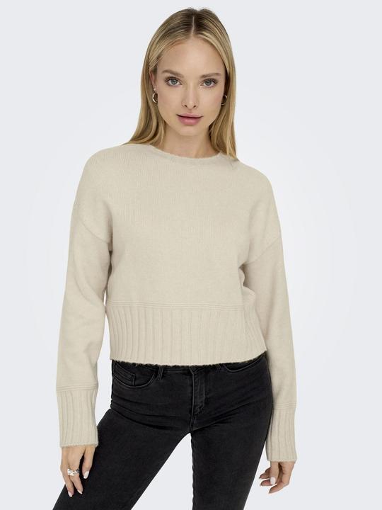 Image du produit Only Pull court en maille unie (XL)