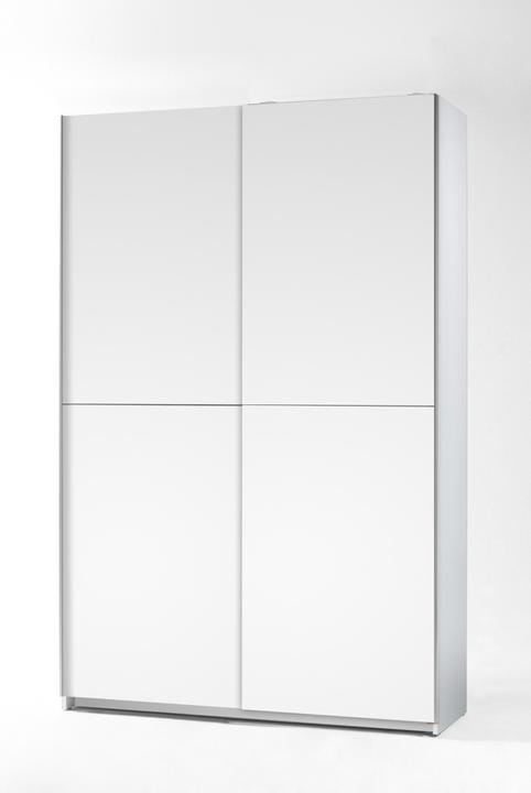 Produktbild Schlafkontor Fast Kleiderschrank Holzwerkstoff Dekorfolie 2 Türen 125x195x38 cm (125 x 195 x 38 cm)