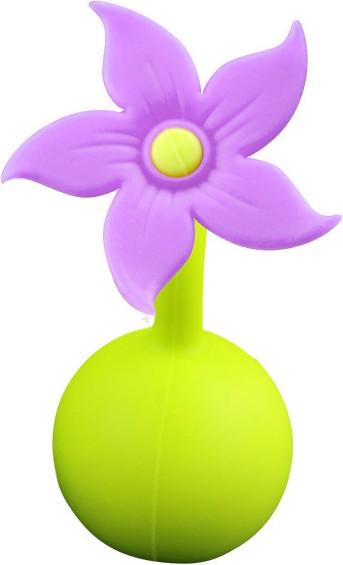 Actual product image Haakaa Breast Pump Flower Cap - Purple