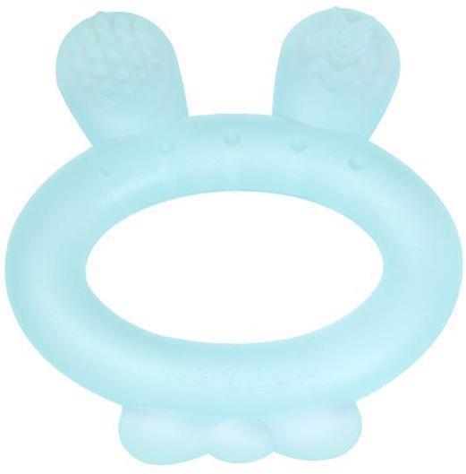 Image du produit Haakaa Anneau de dentition Oreille de lapin - Bleu