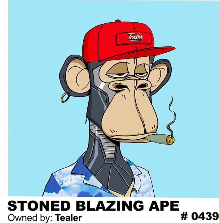 Image du produit Tealer t-hirt tone blazing monkey (S)