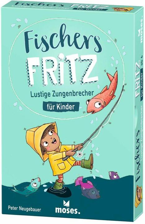Produktbild 90387 Fischers Fritz, Zungenbrecher Kartenspiel zur Sprachförderung, Kinderspiel für Grundsch (Deutsch)