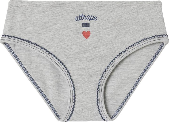 Actual product image Vertbaudet 7er-Pack Mädchen Slips mit Herzen (98, pack of 7)