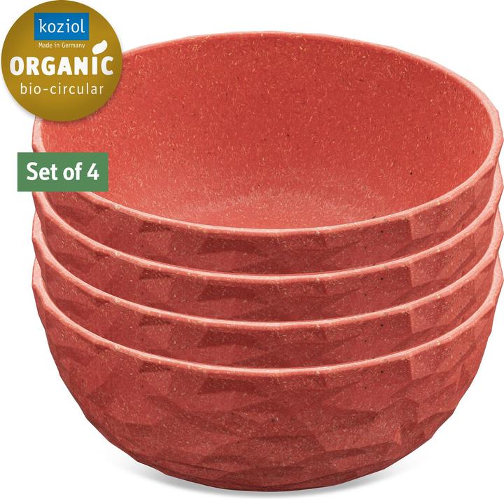 Produktbild Koziol Schale Club 700 ml, 4 Stück, Rot (16.20 cm, 0.70 l, 4 x)