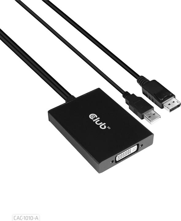 Produktbild Club 3D DisplayPort auf Dual Link DVI-D HDCP OFF (DVI, 60 cm)