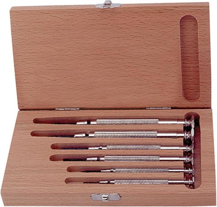 Actual product image BRW Set of watchmaker's screwdrivers (Slotted screws)