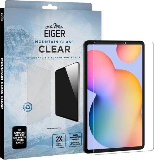Eiger Mountain Glass Clear Tablet screen protector (1 Piece, Galaxy Tab S6 Lite (2022))