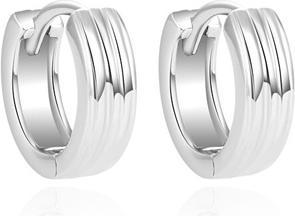 Produktbild Beneto Timeless round earrings made of silver AGUC1422 (L) (Silber)