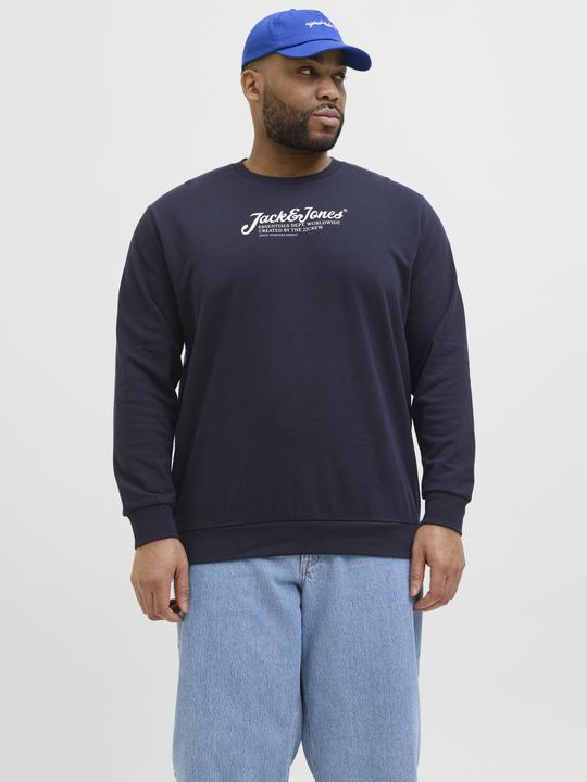 Produktbild Jack & Jones Plus Size Gedruckt Sweatshirt Sweatshirt (7XL)