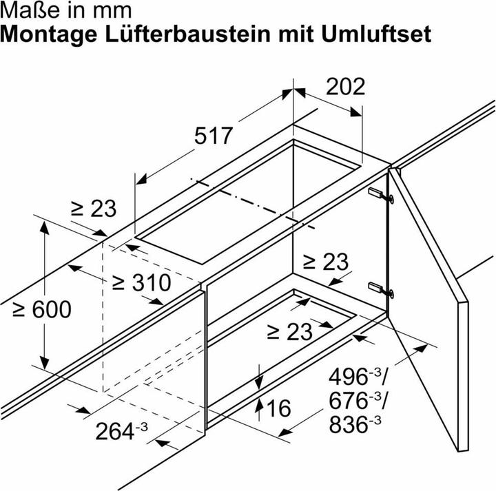 Produktbild Neff Z51IXC1X6 CleanAir Plus Umluftmodul