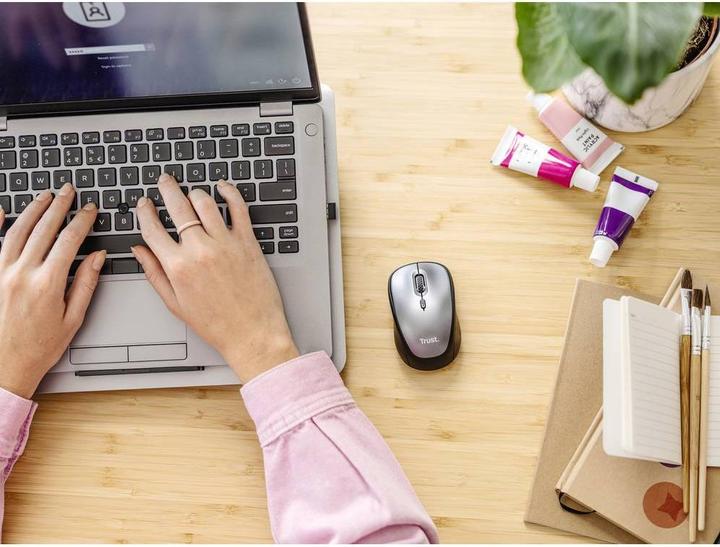 Produktbild Trust YVI+ Wireless Mouse black (Kabellos)