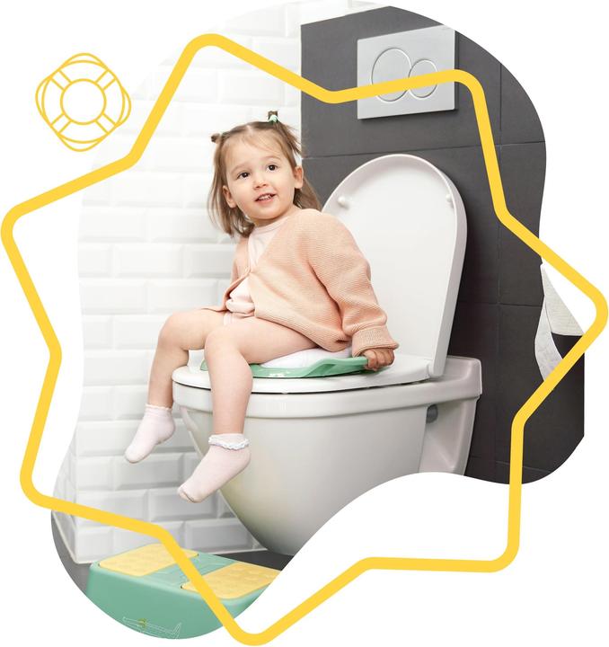 Actual product image Badabulle Toilet seat 'Crocodile