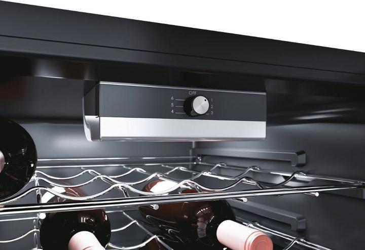 Produktbild Candy CWC 021 M/NF Weinkeller mit Kompressor Kostenlose Installation Schwarz 21 Flaschen/Flaschen