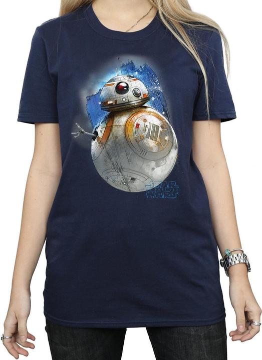 Immagine prodotto Star Wars The Last Jedi BB-8 Brushed Maglietta Ampia Donna (XL)