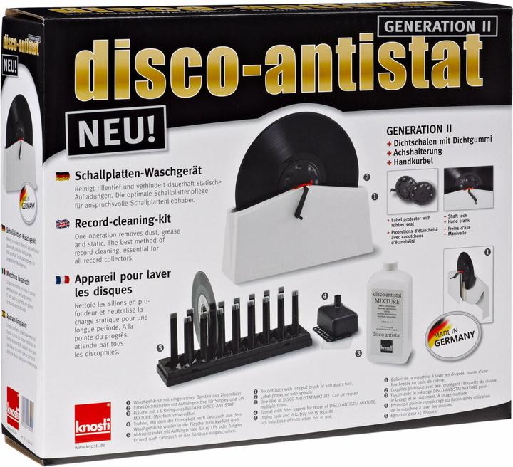 Produktbild Knosti Disco-Antistat 2. Gen (Plattenspieler Reinigung)