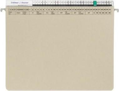 Produktbild Soldan ORGALEX Hängehefter 1207702 2Abheftvorr. Re-Heftung grau (A4, 1 x)