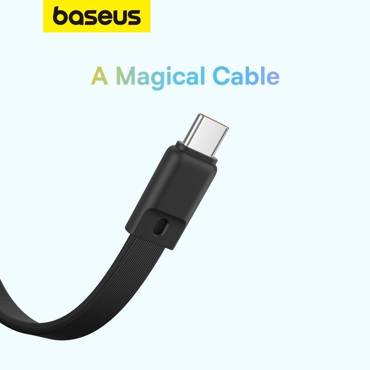 Actual product image Baseus Powerbank Magnetic Mini 10000mAh 30W MagSafe (black) (10000 mAh, 30 W, 37 Wh)