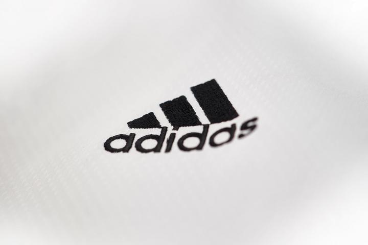 Actual product image adidas Taekwondo suit, adi Fighter Eco WT, black lapel (170)
